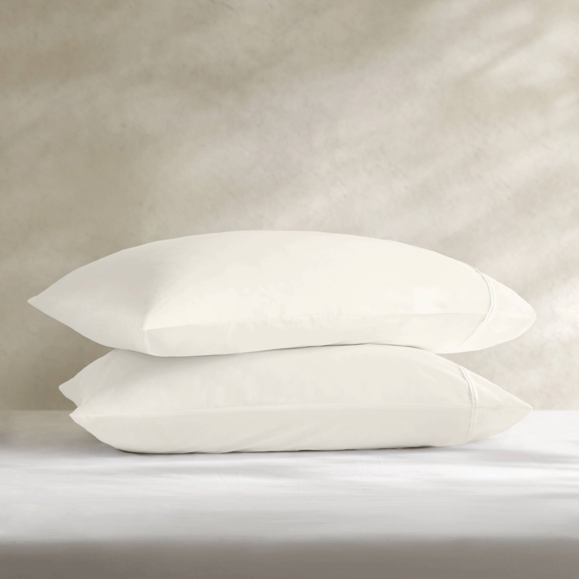 2-Piece Standard Sham Sateen Pillowcase Set