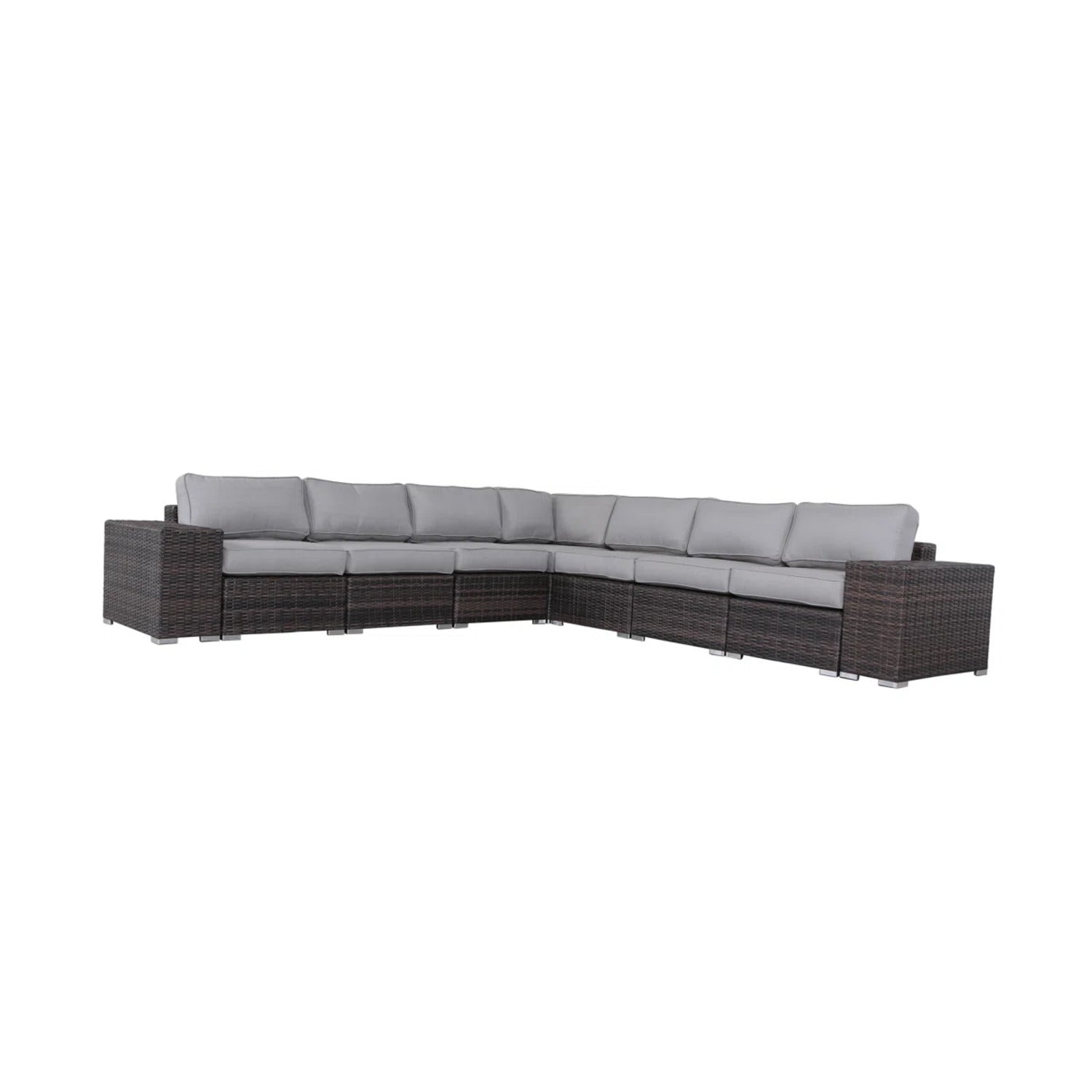 Complete Outdoor Lounge Set with Cushions – No Assembly Required