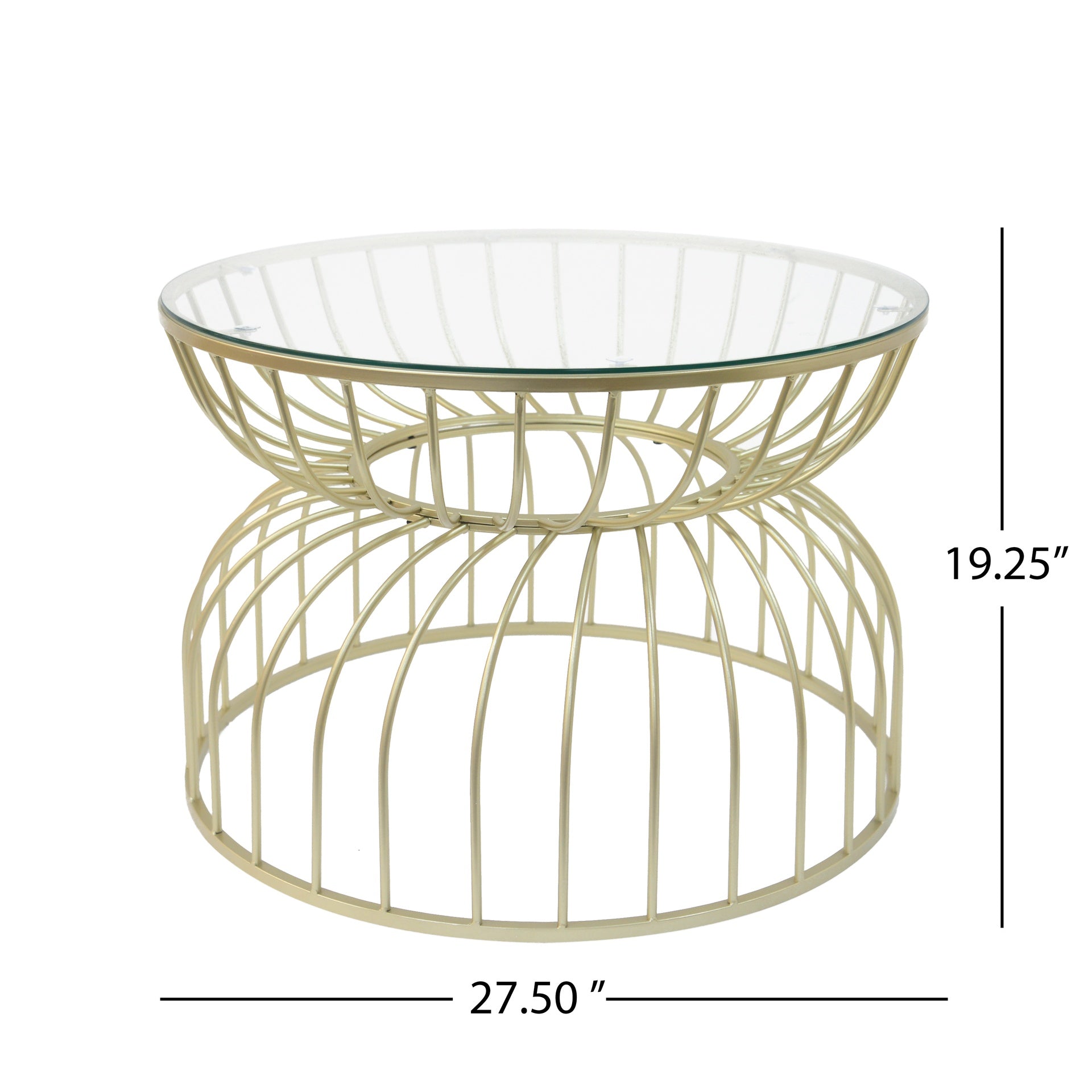Golden Coffee Table