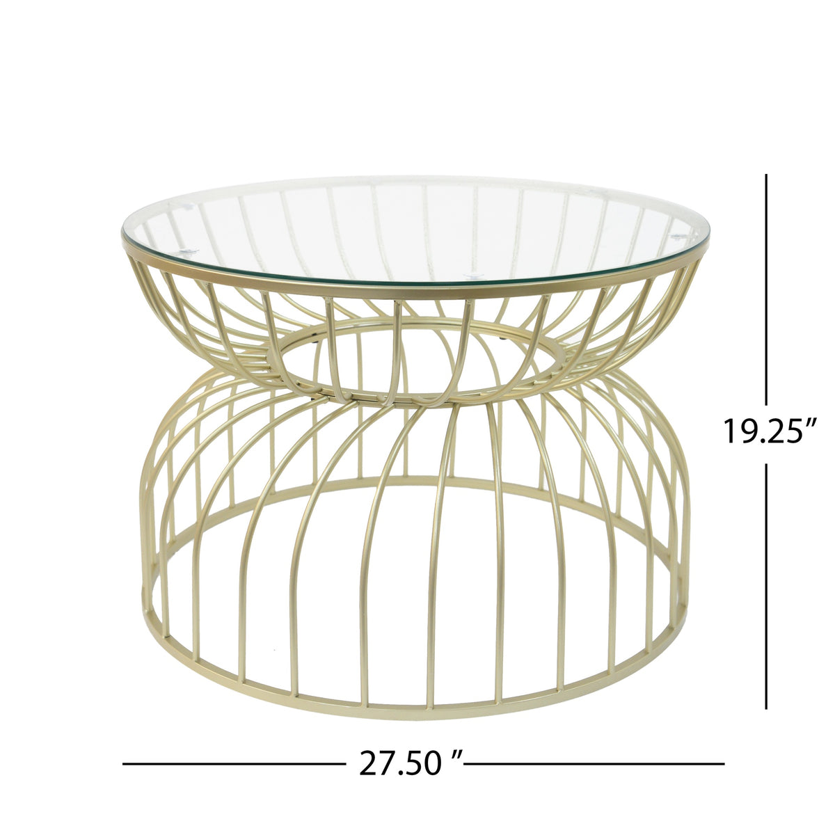 Golden Coffee Table
