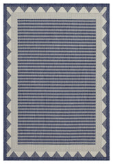 Sunshine GC_HAR2013 Blue 7 ft. 10 in. x 10 ft. 3 in. Indoor/Outdoor Area Rug
