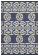 Sunshine GC_HAR2022 Blue 7 ft. 10 in. x 10 ft. 3 in. Indoor/Outdoor Area Rug