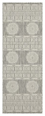 Sunshine GC_HAR2024 Silver 5 ft. 3 in. x 7 ft. 3 in. Indoor/Outdoor Area Rug