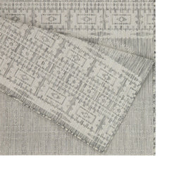 Sunshine GC_HAR2024 Silver 5 ft. 3 in. x 7 ft. 3 in. Indoor/Outdoor Area Rug