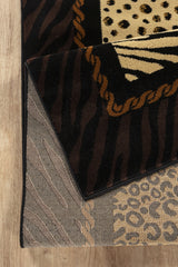 Tribes GC_YLS4012 Multi 7 ft. 10 in. x 10 ft. 3 in. Animal Print Area Rug