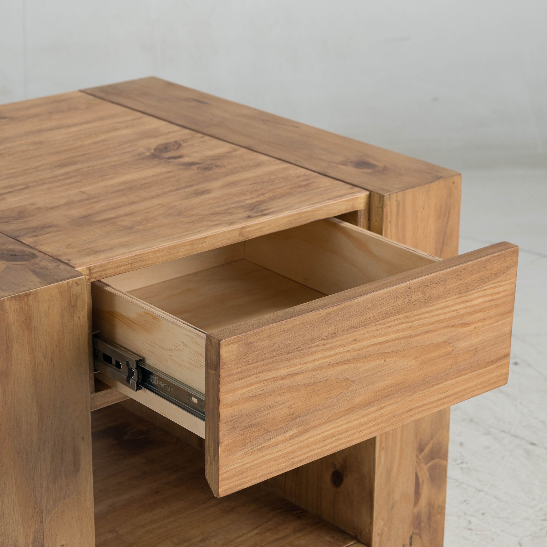 Harlan Oak Finish End Table
