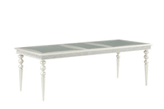Maverick Platinum Finish Dining Table