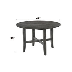 Kendric Rustic Gray Finish Dining Table