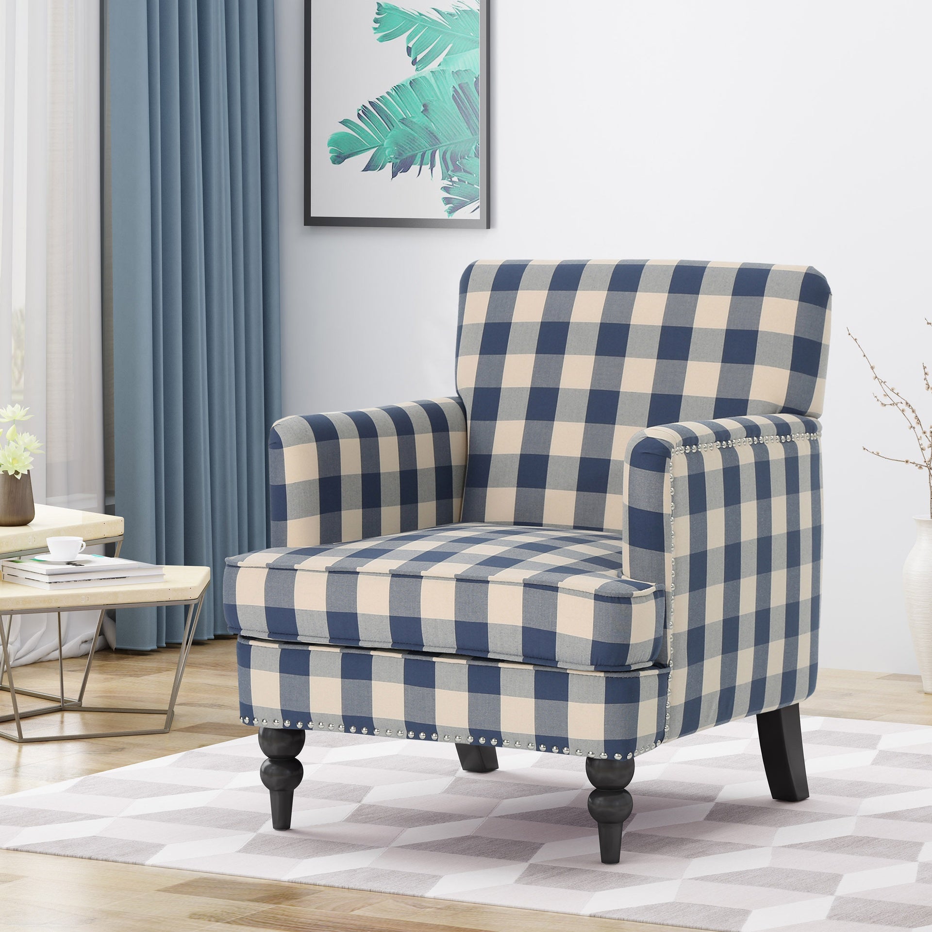 HARRISON TUFTED CLUB CHAIR