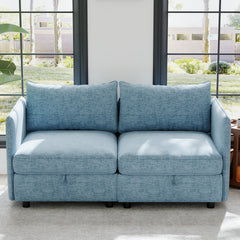 Side Armrest for Modular Sofa combo parts Pair of Armrests for Sectional Modular Couch