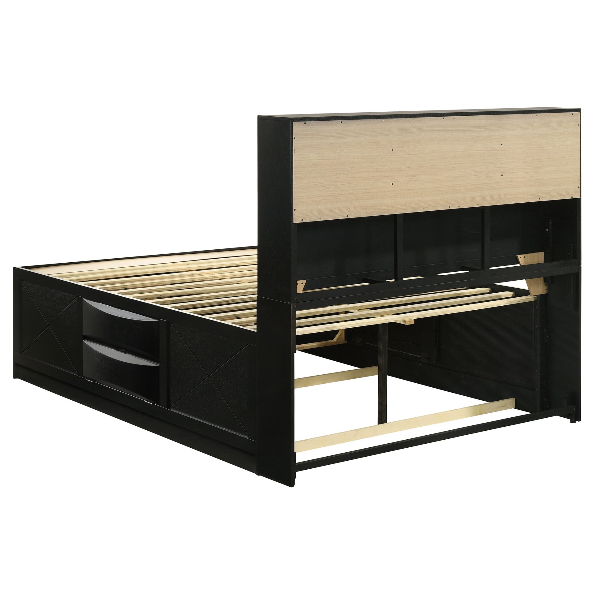 Isabel Black 5-piece Storage Bedroom Set