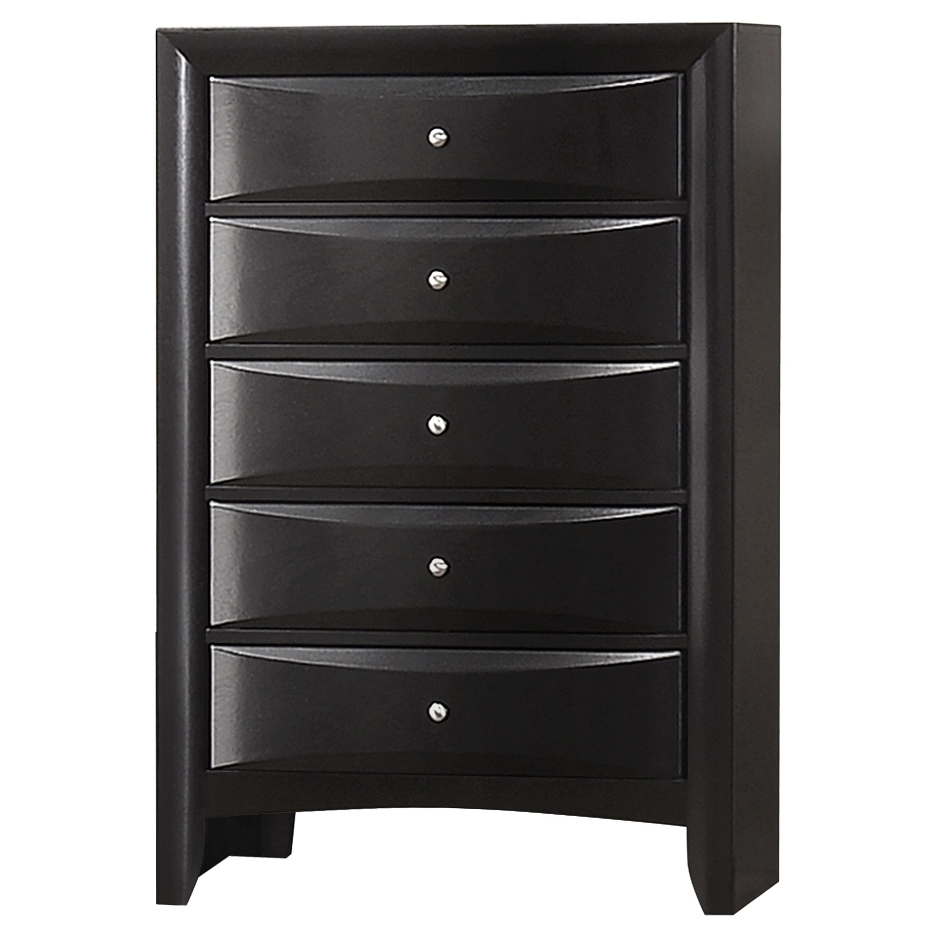 Isabel Black 5-piece Storage Bedroom Set