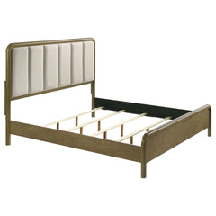 Tully Nutmeg Upholstered Queen Bed