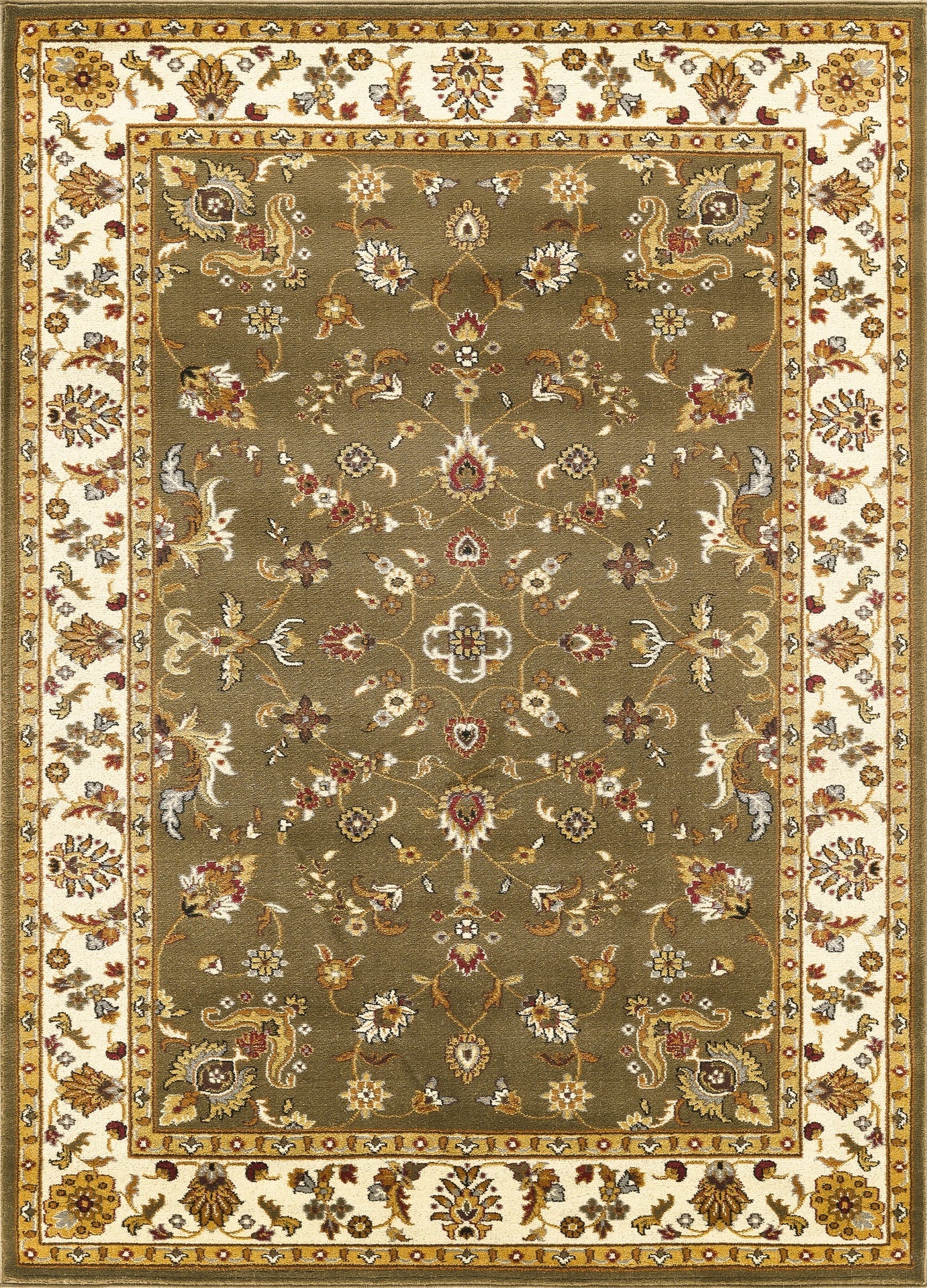 Classic GC_VIN5008 Green 2 ft. x 3 ft. Area Rug