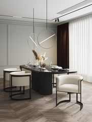 Dining Chair in Cream
