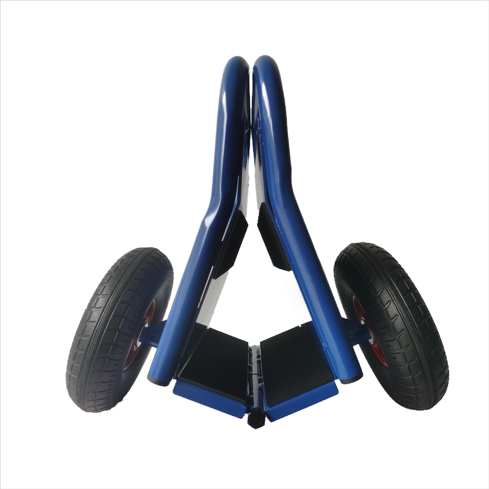 Heavy Duty Panel Dolly, Slab Dolly, Two Nice Handles, 10" Solid Rubber Tires, Super Weight 1000 LBS, All-Terrain Movement for Heavy Drywall Sheet & Door Material (Blue)