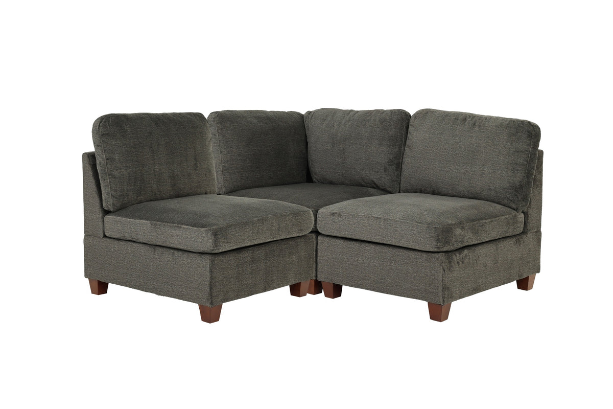 MODULAR SET - 3PC in Gray