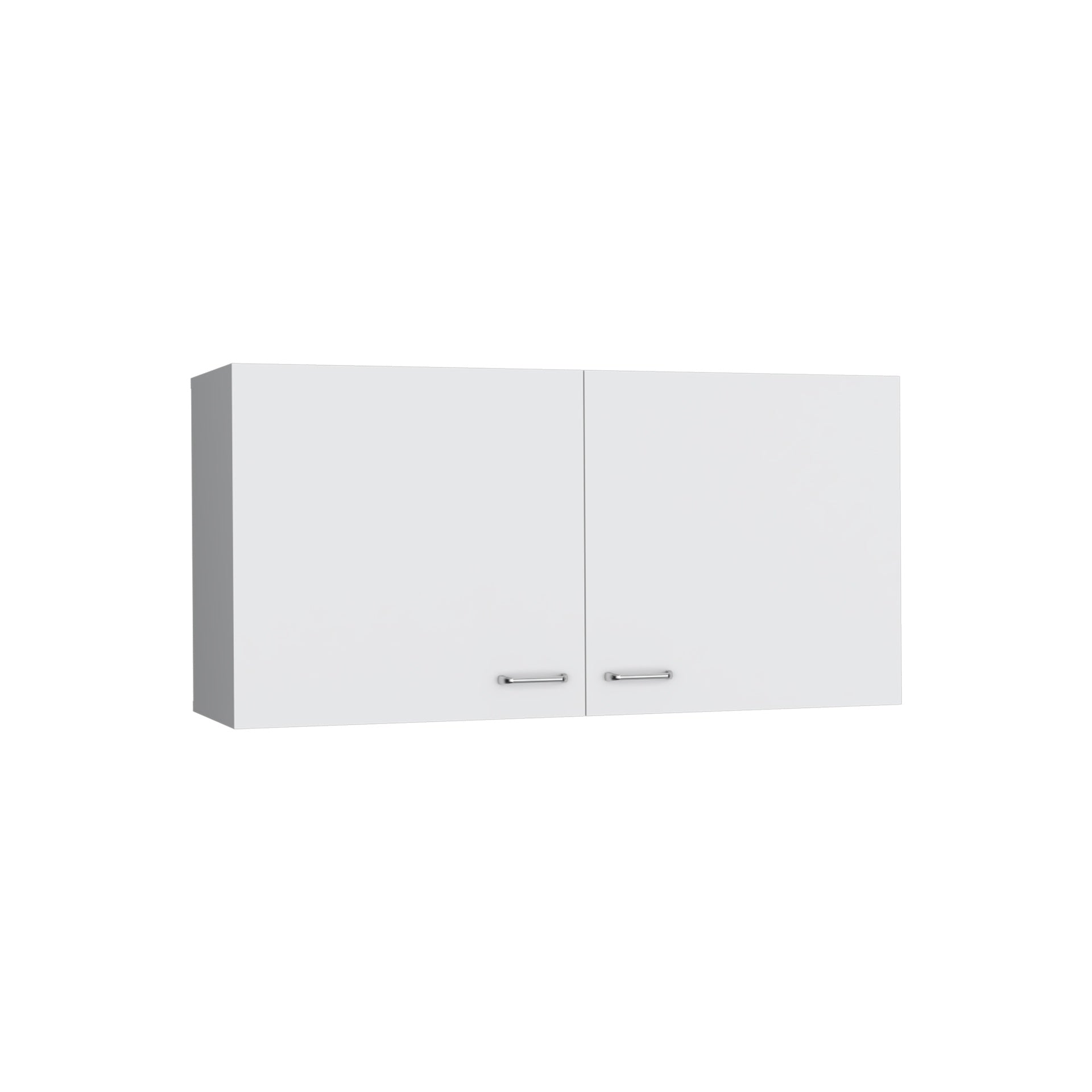 Napoles 39" W Double Door Wall Cabinet White