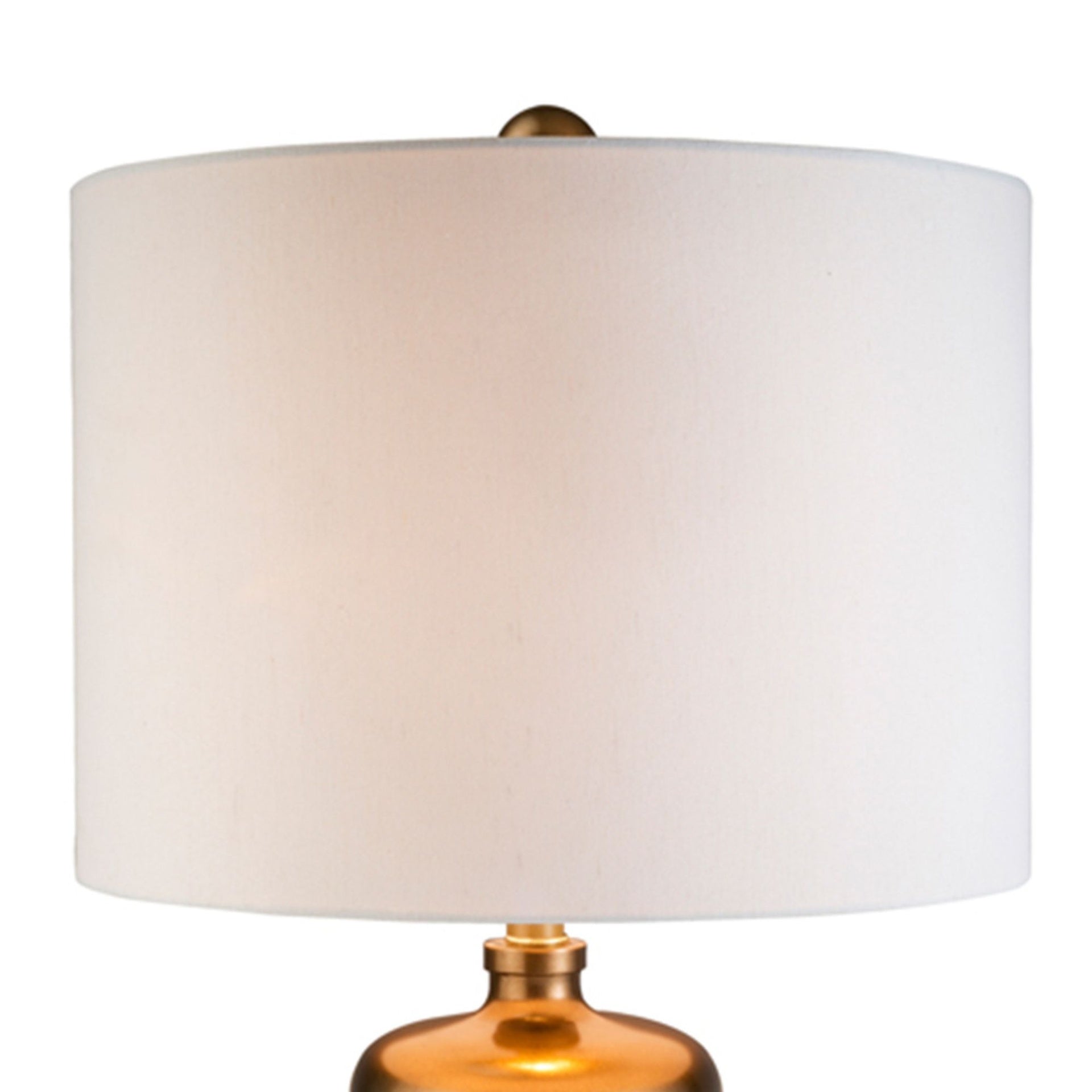 28.5" Tall Polyresin Table Lamp "Mystic Owl" with Golden finish