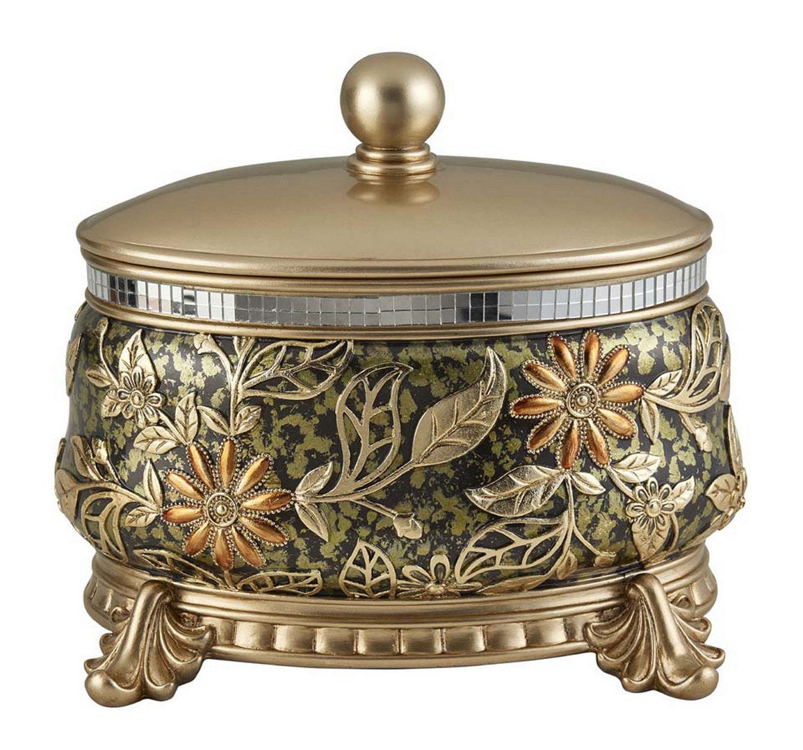9 Inch Chrysanthemum Resin Jewelry Box