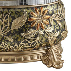9 Inch Chrysanthemum Resin Jewelry Box