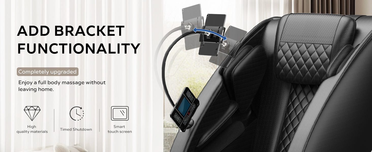 Massage Chair Recliner with Zero Gravity with Full Body Air Pressure