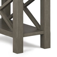 Kitchener - Narrow Side Table - Farmhouse Grey