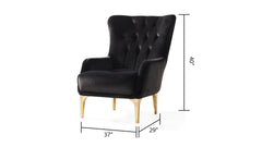 Lust 3Pc Modern Living Room Set  in Black(CA INVENTORY)