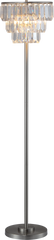 60.5"H CONTEMPORARY CRYSTAL SHADE FLOOR LAMP (1PC/CTN) (1.25/17.63)