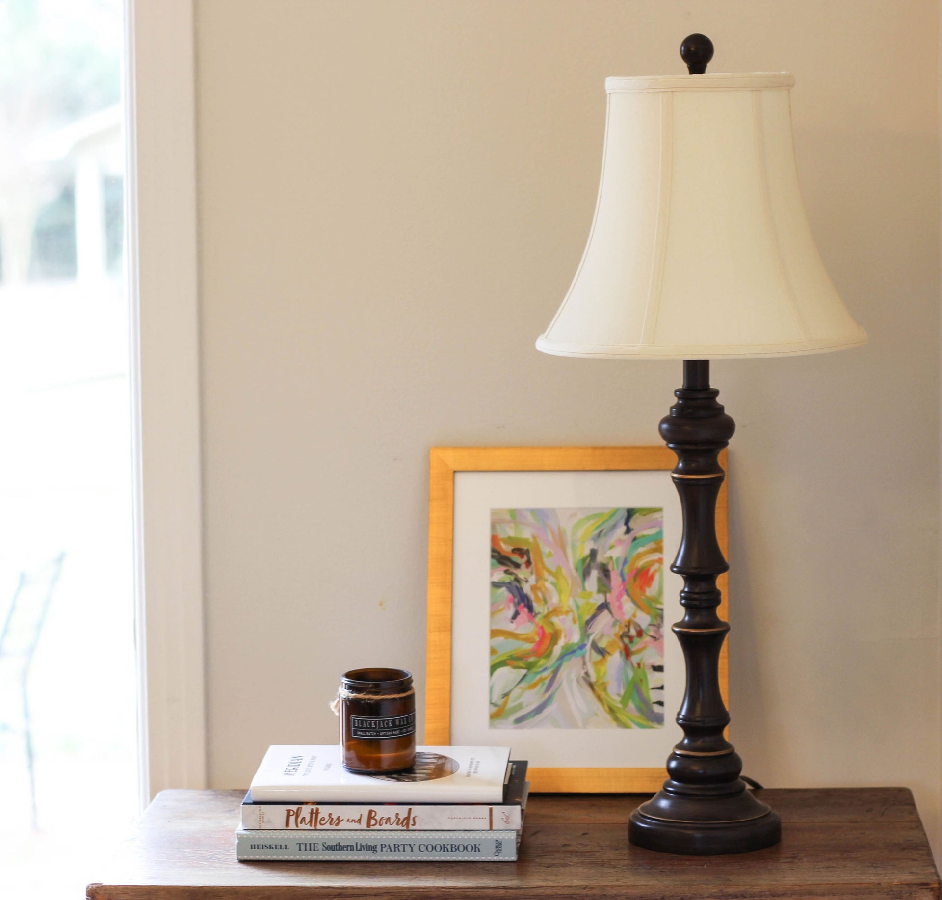 Slant Bell Softback Lampshade with Washer Fitter, Egg
