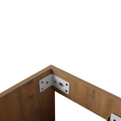 24 Inch Bathroom Vanity With Top,Resin Basin,Soft Closing Doors(KD-PACKING)
