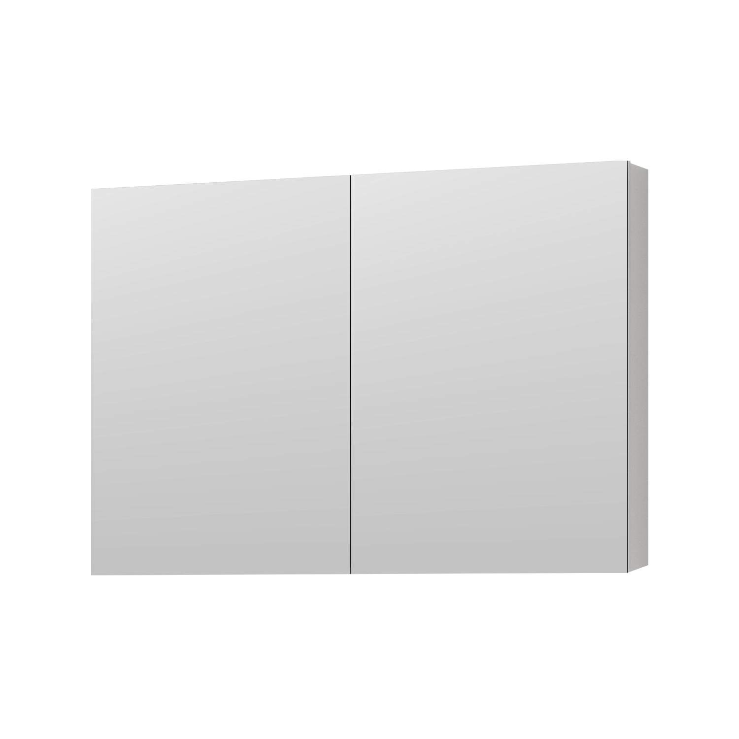 36'' W x 26'' H Surface Frameless Mirror Medicine Cabinet, Beveled Mirror Edges Bathroom Medicine Cabinet