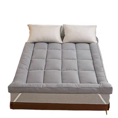 Topper Pad for Mattress Gray Full