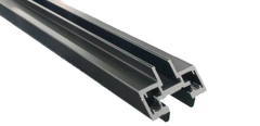 Shower Door Bottom Seal Only, Seal Strip for Shower Door, Matte Black 23D02P027MB