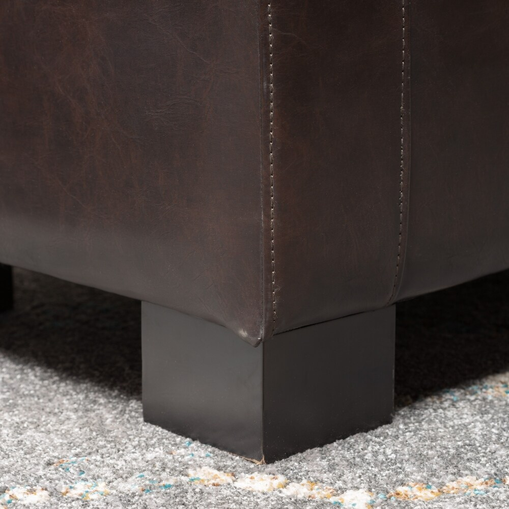 Large 51" Storage Ottoman, Tufted Storage Bench for Living Room, Entryway, or Bedroom