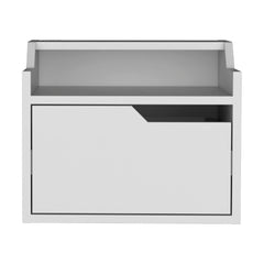 Floating Nightstand Chester, Bedroom, White