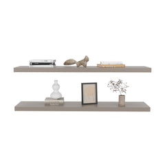 Floating Shelf Lyle, Living Room, Taupe