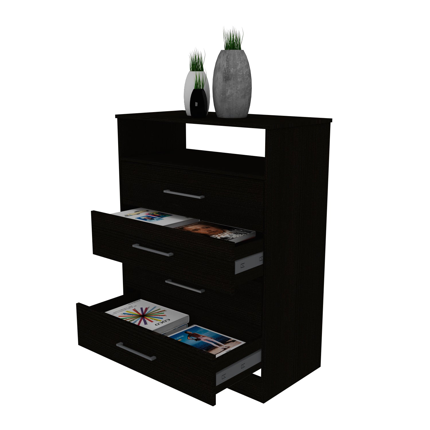 Dresser Atlanta, Bedroom, Black