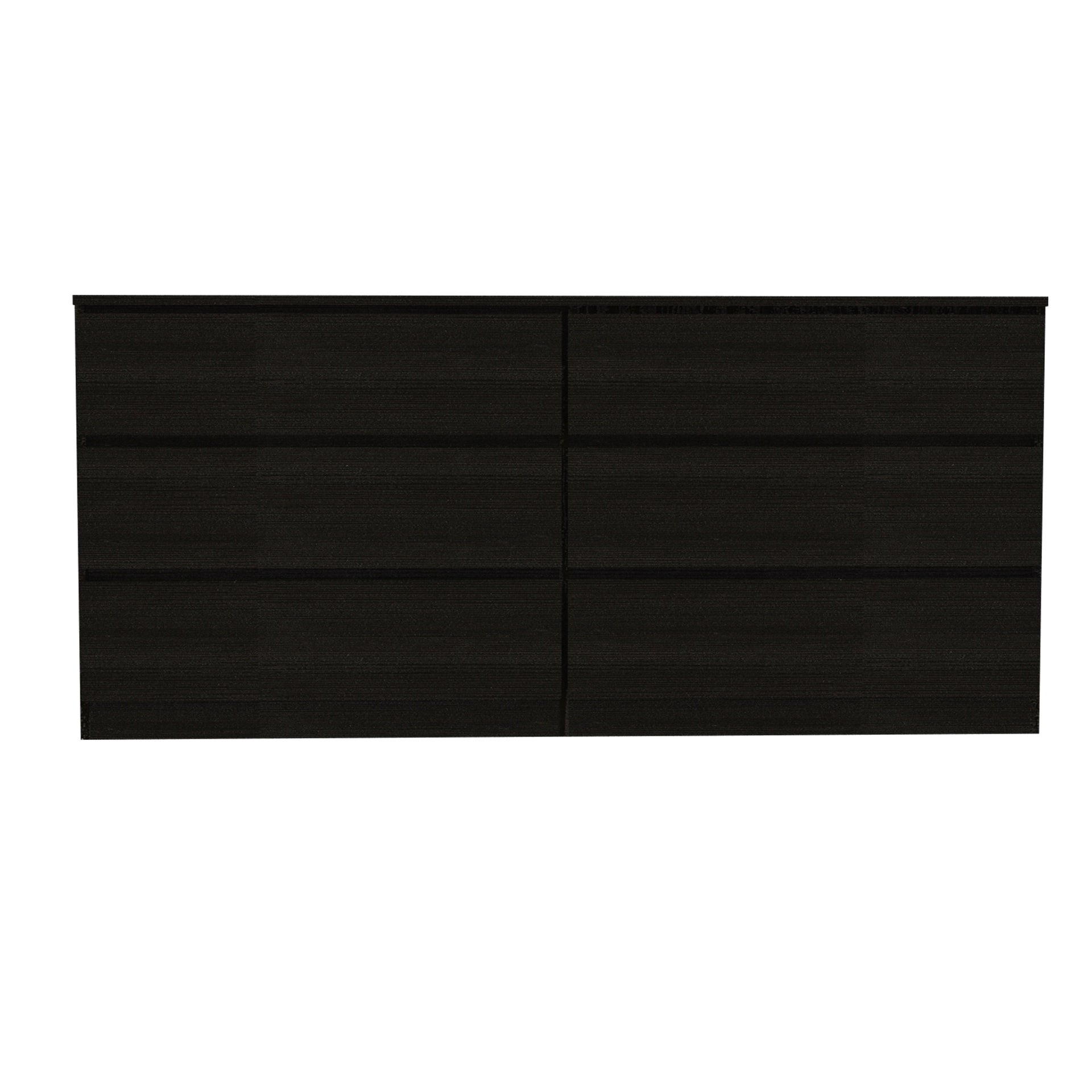 6 Drawer Double Dresser Tronx, Bedroom, Black