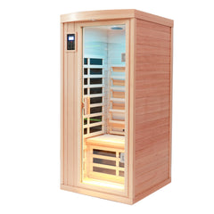 One person hemlock sauna-C