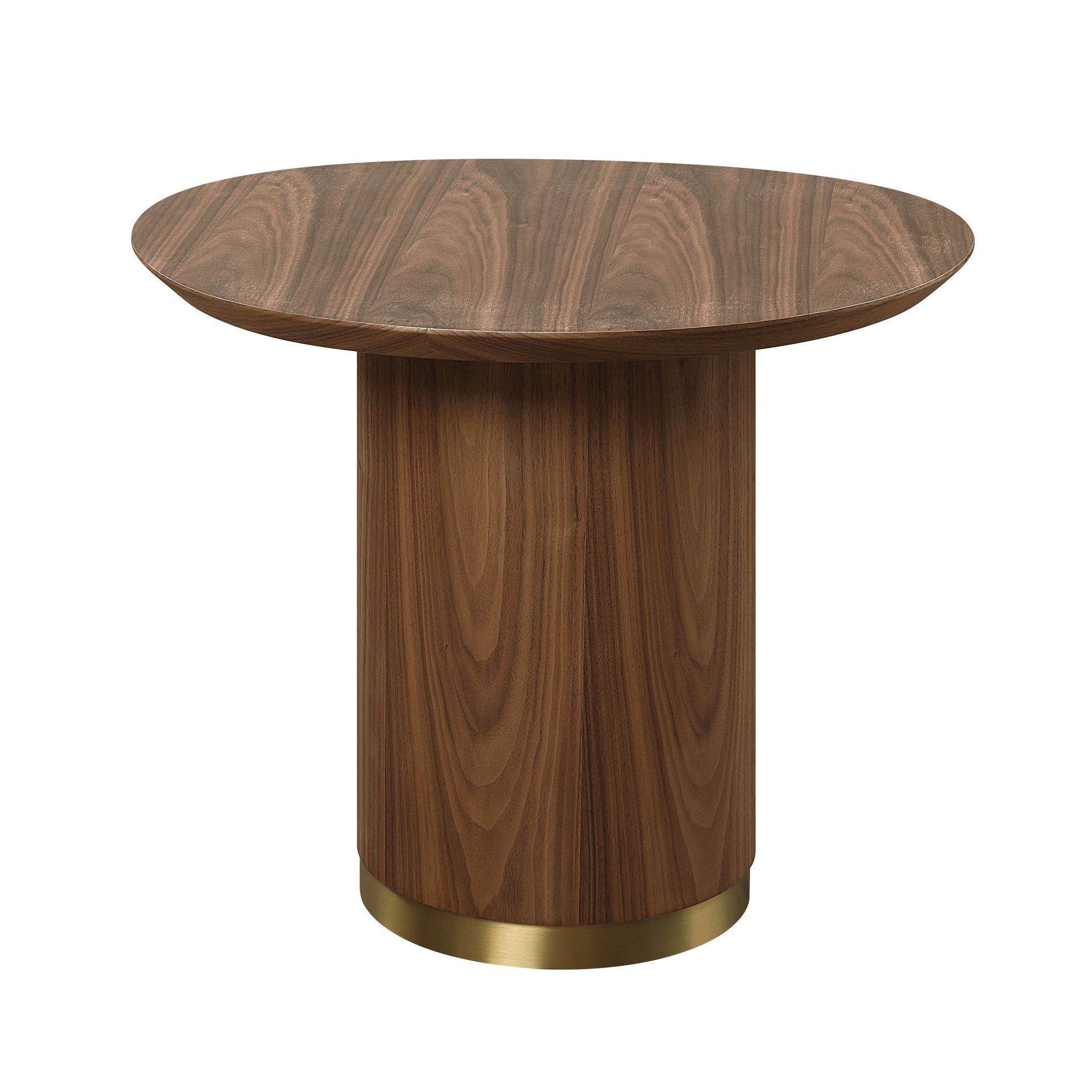 Willene Walnut Finish End Table
