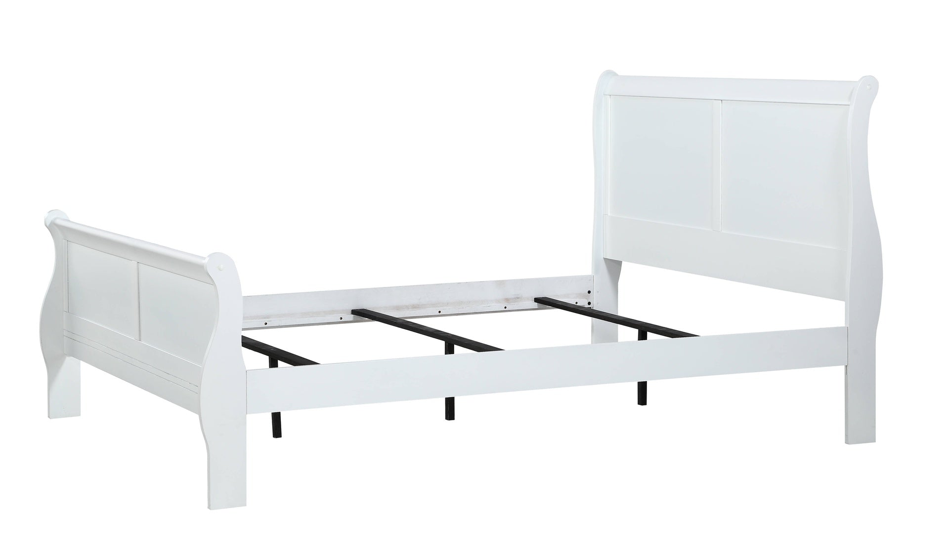 Louis Phillipe White Finish Full Size HB Box-1 R