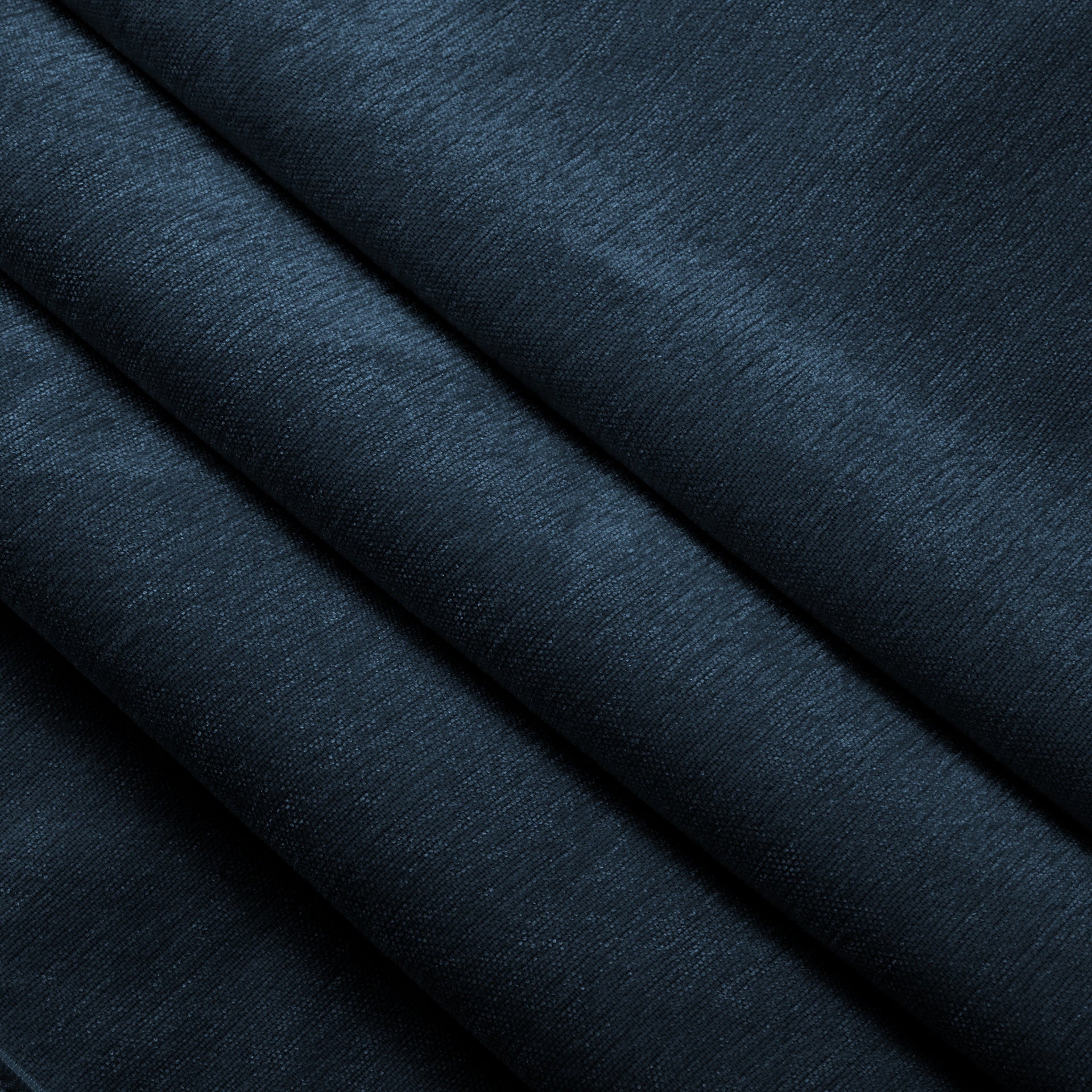 Armless sofa slip cover -Blue Chenille