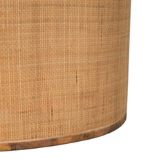 Artisan Furniture Solid Wood Larissa Round Coffee Table, Brown