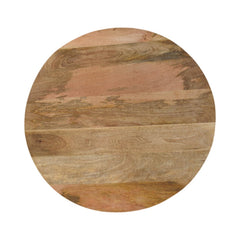 Artisan Furniture Solid Wood Larissa Round Coffee Table, Brown