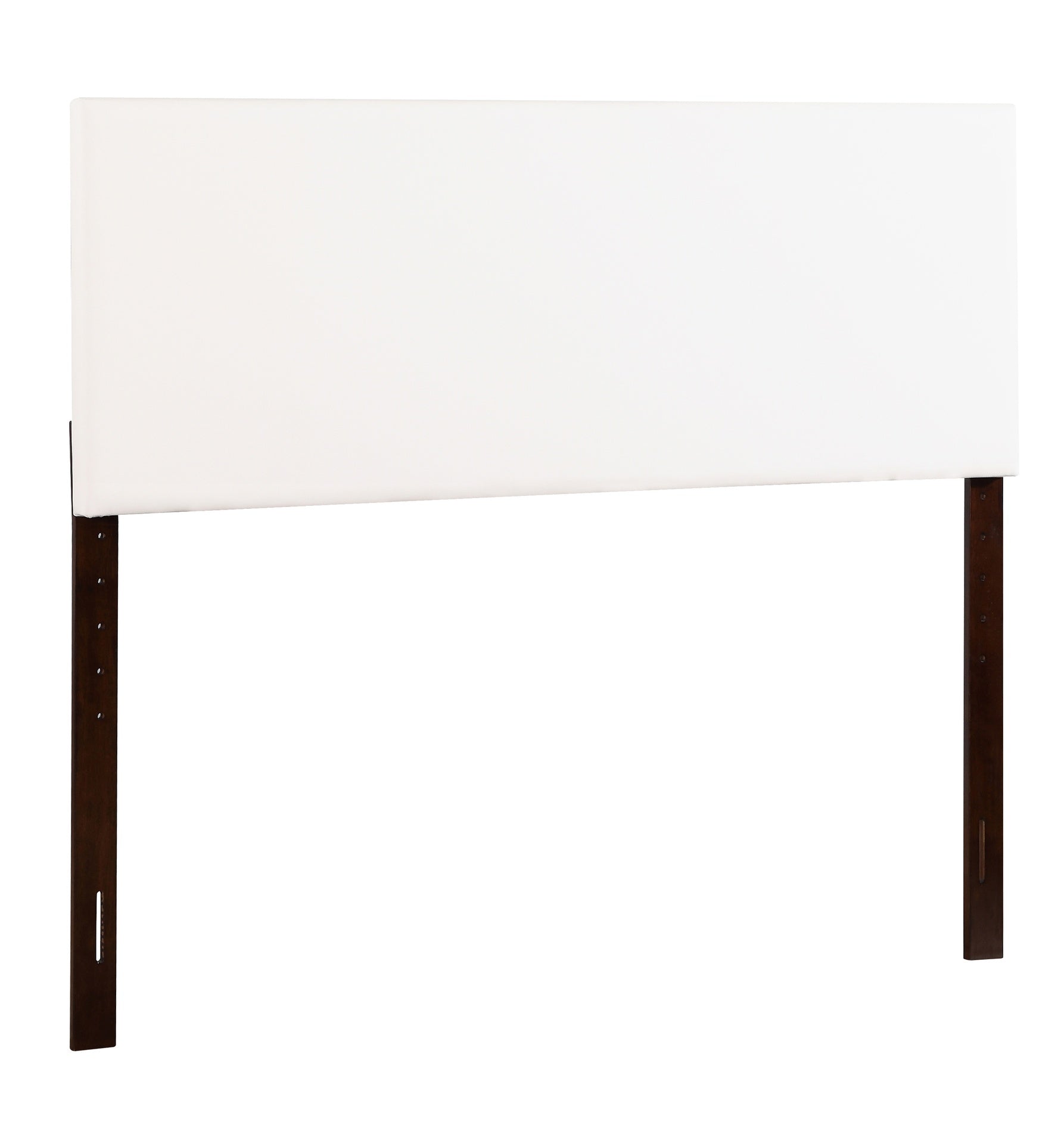 Elegant White Casual Full Headboard