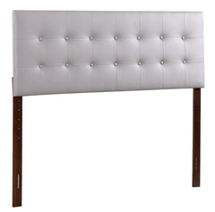Stylish G0130-QHB Queen Bed Headboard For Modern Comfort, Light Grey