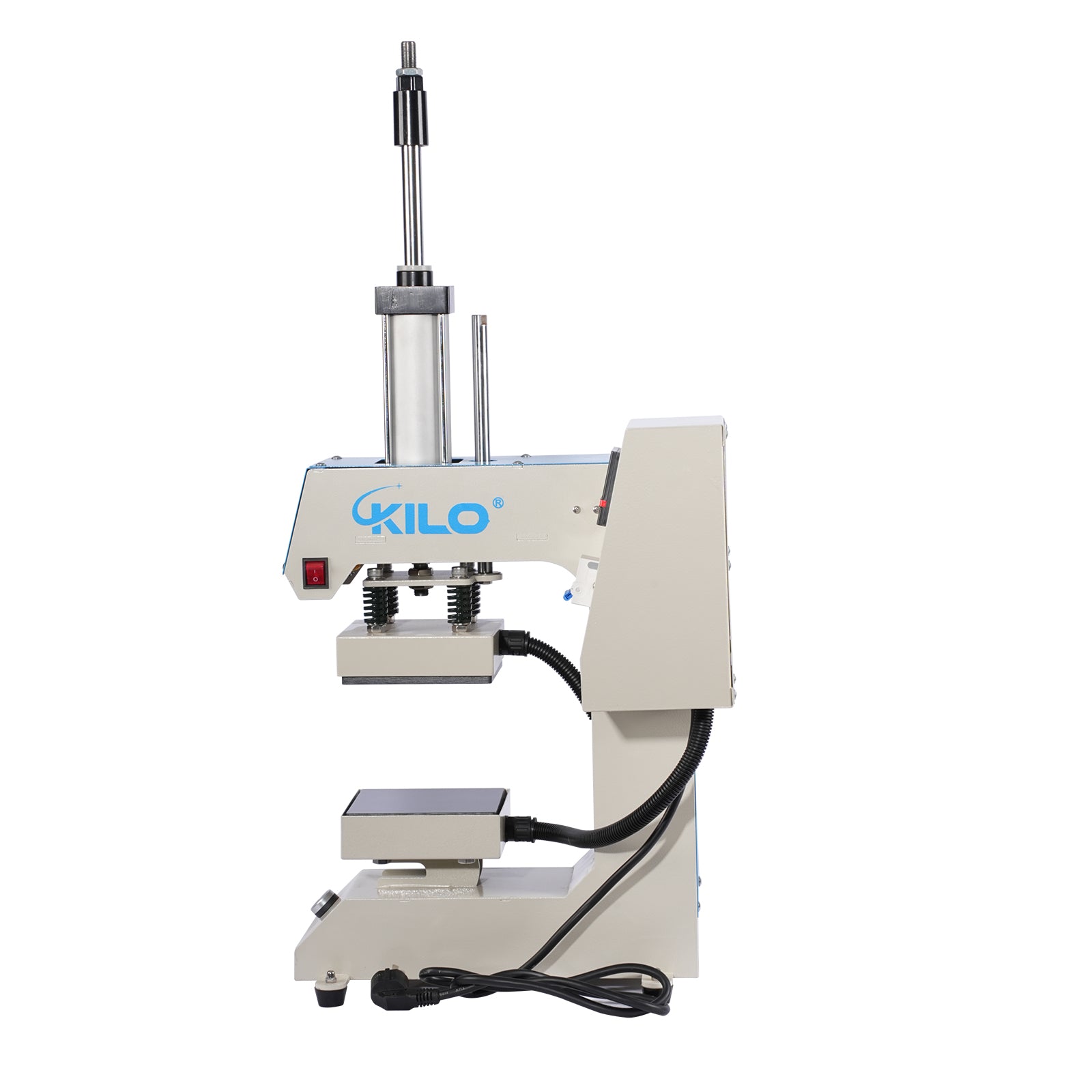 Translation of "10×10 Label Pneumatic Heat Press Machine with Upper and Lower Heating"