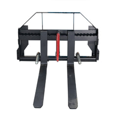 Standard Series Pallet Fork Frame, Hay Frame Attachment, Fits John Deere Tractors, 48.75" Hay Spears, Stablizers and 48" Pallet Fork Blades
