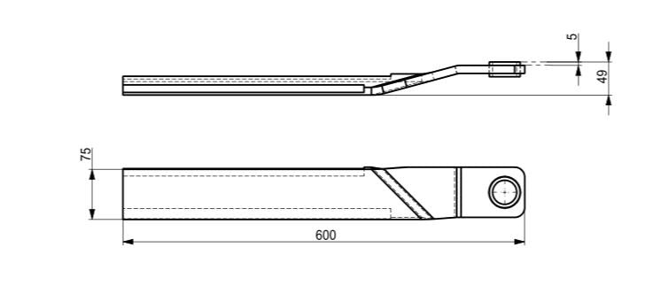 Replacements Blade for Two Set of Mower Cutter